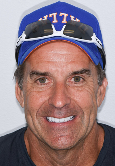 Patient with gorgeous smile after cosmetic dentistry