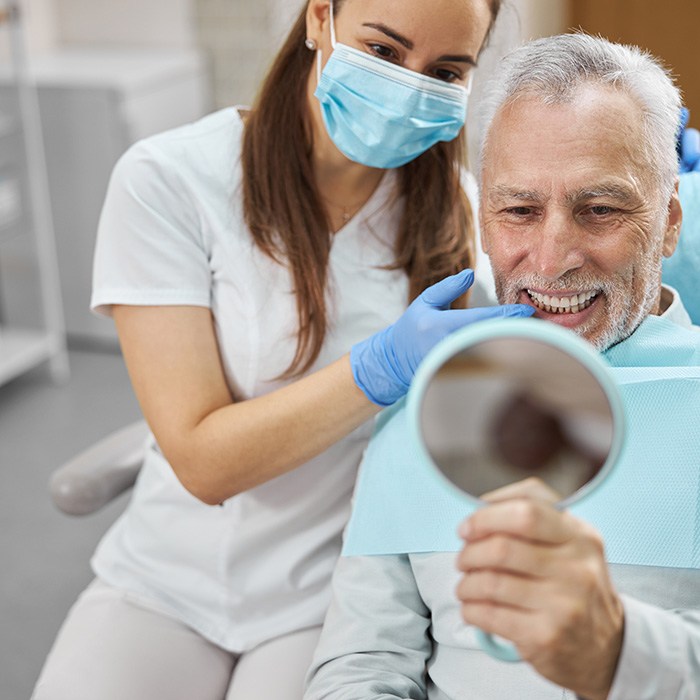  If you have good oral and overall health you may be a good candidate for implant dentures