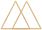 Icon of two intersecting triangles