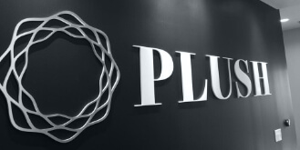 Plush Dentistry logo in Frisco