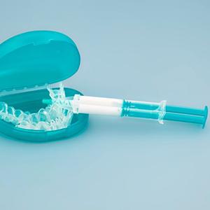 Dental trays used for teeth whitening