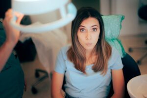 a nervous patient wondering about dental implants